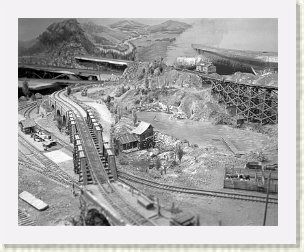 GB_GD2_Gorre_1950_2 * Another circa 1950 view, with the Taylor Lake mill in clear view. A cropped version appears on page 283 of Steam Echoes. * 11067 x 8856 * (64.03MB)